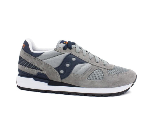 SAUCONY Shadow Original Sneaker Grey Navy S2108-563 - Sandrini Calzature e Abbigliamento