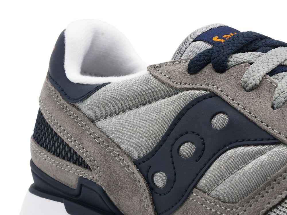 SAUCONY Shadow Original Sneaker Grey Navy S2108-563 - Sandrini Calzature e Abbigliamento