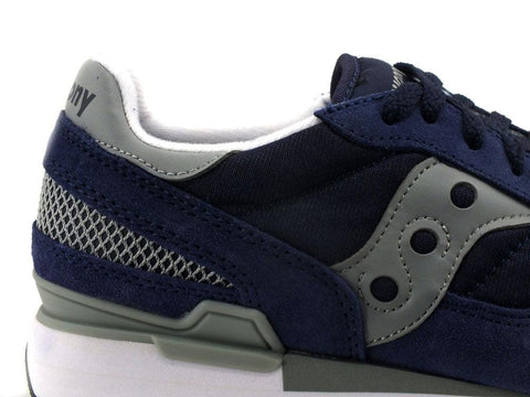 SAUCONY Shadow Original Sneaker Navy Grey Blu 2108-523 - Sandrini Calzature e Abbigliamento