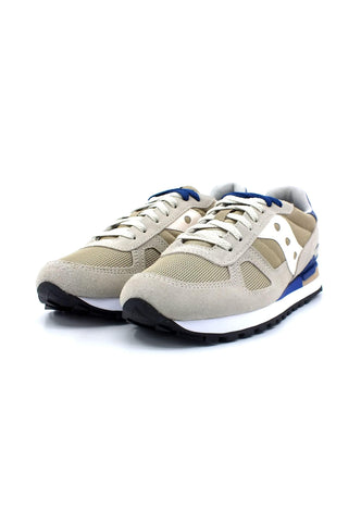 SAUCONY Shadow Original Sneaker Uomo Beige White S2108-807 - Sandrini Calzature e Abbigliamento