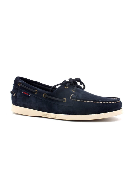 SEBAGO Portland Flesh Out Mocassino Uomo Blue Navy 7111PTW-908 - Sandrini Calzature e Abbigliamento