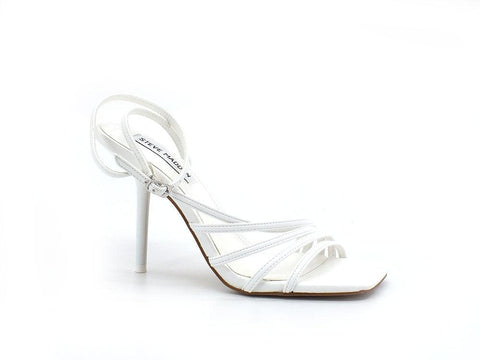 STEVE MADDEN All In Sandalo Tacco Listini White ALLI04S1 - Sandrini Calzature e Abbigliamento