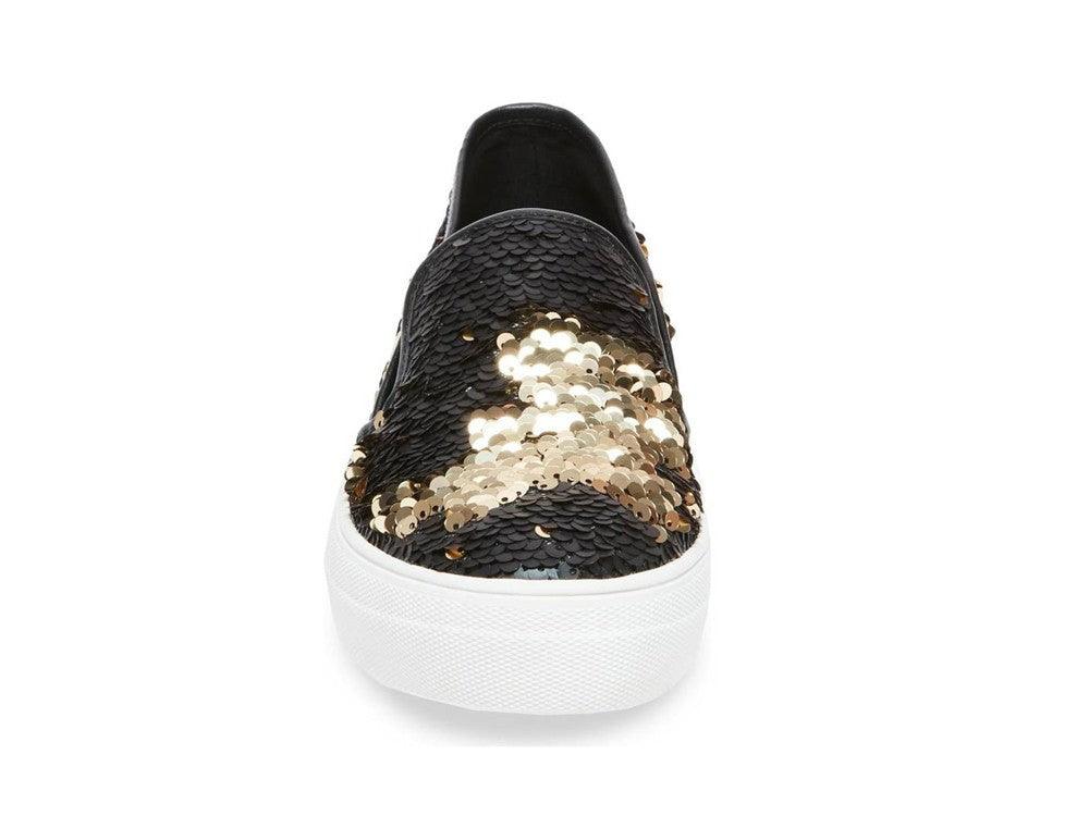 STEVE MADDEN Black Sequin GILLS-S - Sandrini Calzature e Abbigliamento