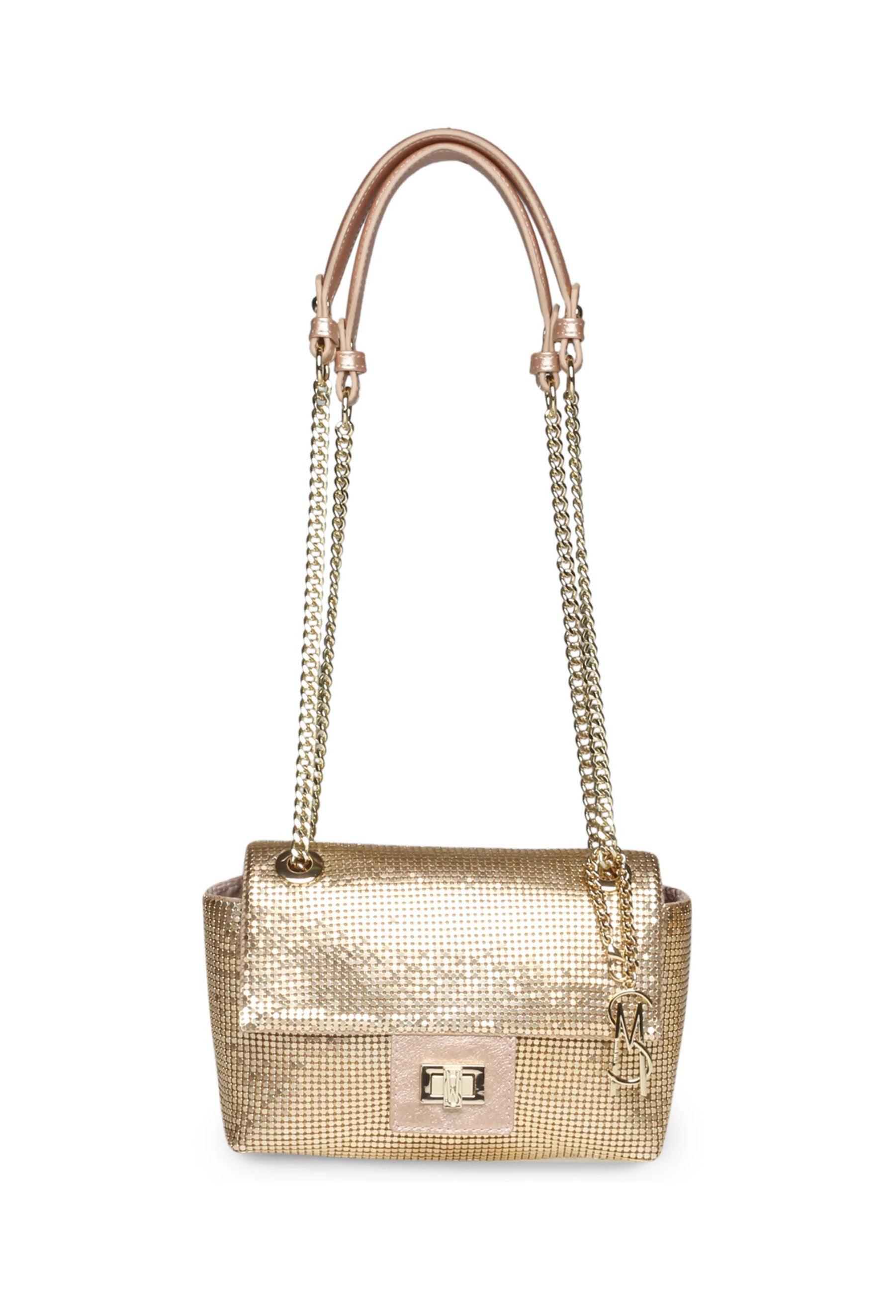 STEVE MADDEN Borsa Tracolla Strass Gold BEUROPA - Sandrini Calzature e Abbigliamento