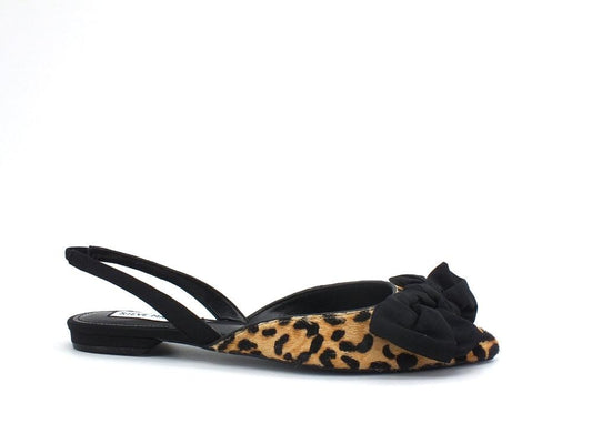 STEVE MADDEN Bowie Sandalo Punta Animalier Bow Leopard BOWI01S1 - Sandrini Calzature e Abbigliamento