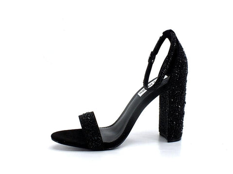 STEVE MADDEN Carrson-G Sandalo Tacco Strass Black Stone CARR05S1 - Sandrini Calzature e Abbigliamento