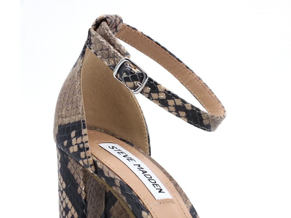 STEVE MADDEN Carrson Tan Snake CARRSON - Sandrini Calzature e Abbigliamento