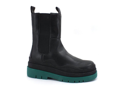 STEVE MADDEN Challenger Stivaletto Polacco Black Green CHAL03S1 - Sandrini Calzature e Abbigliamento