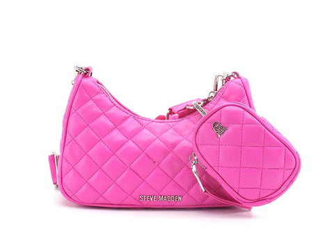 STEVE MADDEN Crossbody Borsa + Accessorio Mini Bag Pink BJAMMING - Sandrini Calzature e Abbigliamento