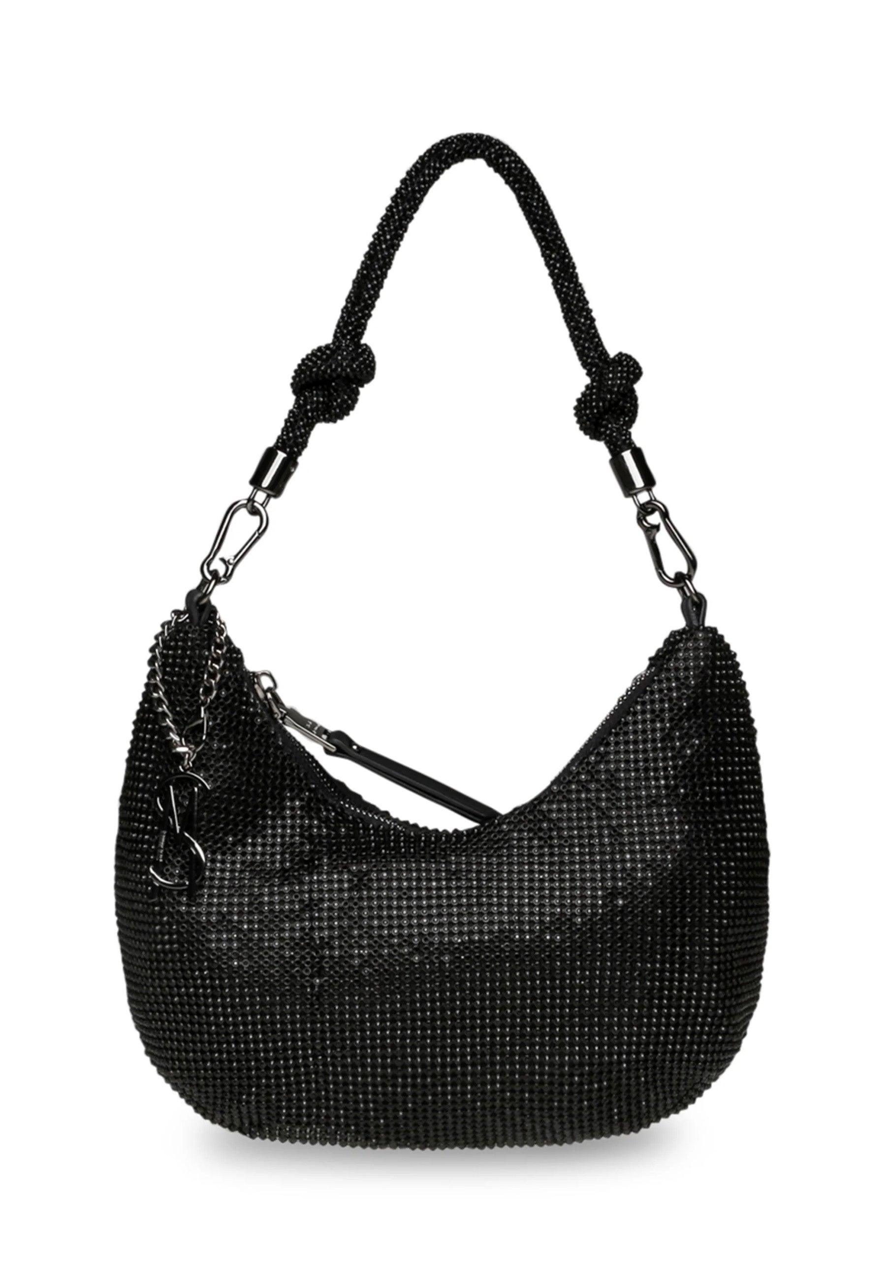 STEVE MADDEN Crystal Hobo Borsa Black BKAYA - Sandrini Calzature e Abbigliamento