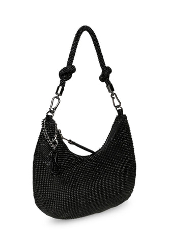 STEVE MADDEN Crystal Hobo Borsa Black BKAYA - Sandrini Calzature e Abbigliamento