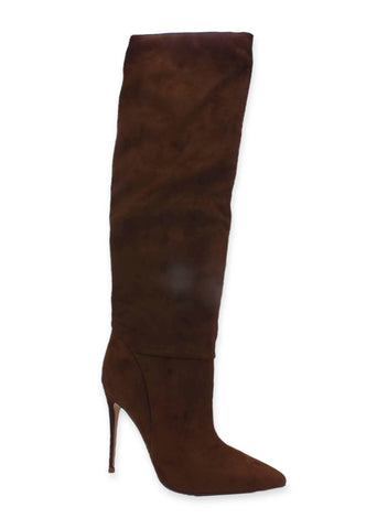 STEVE MADDEN Darian Stivale Donna Tacco Brown DARI08S1 - Sandrini Calzature e Abbigliamento