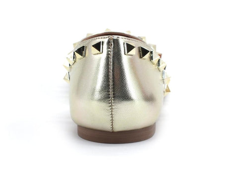 STEVE MADDEN Firenze Ballerina Donna Borchie Gold FIRE07S1 - Sandrini Calzature e Abbigliamento