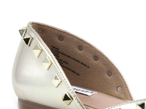 STEVE MADDEN Firenze Ballerina Donna Borchie Gold FIRE07S1 - Sandrini Calzature e Abbigliamento