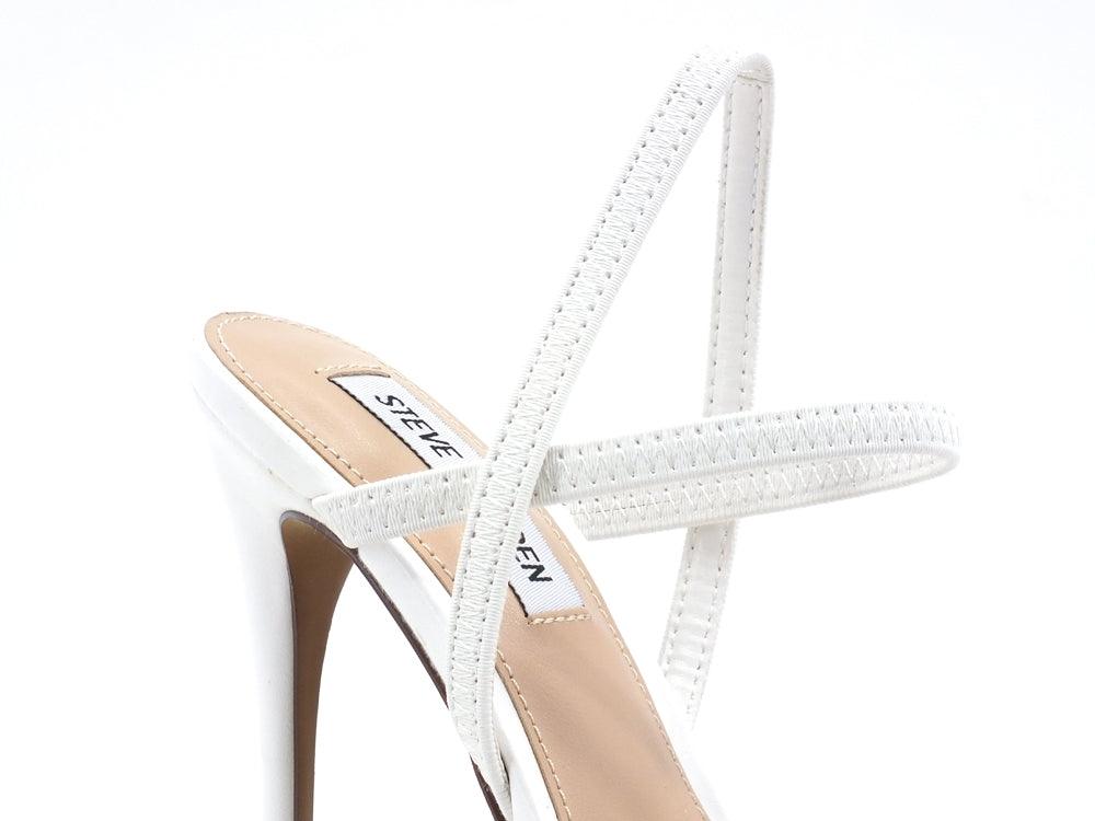 STEVE MADDEN Gabriella Sandalo Alto Elastici White GABR04S1 - Sandrini Calzature e Abbigliamento