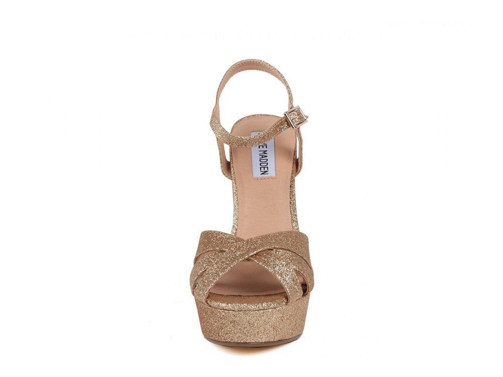 STEVE MADDEN Gold Glitter GLEAM - Sandrini Calzature e Abbigliamento