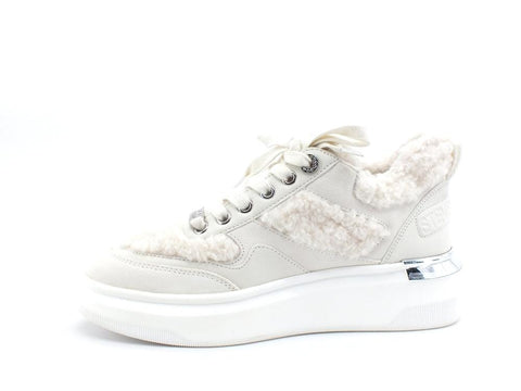 STEVE MADDEN Grandiose Sneaker Dolly Platform Bone Multi GRAN06S1 - Sandrini Calzature e Abbigliamento