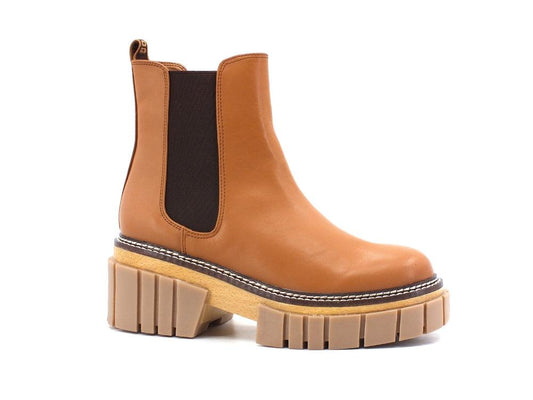 STEVE MADDEN Hailstorm Polacco Elastici Stivaletto Tan HAIL03S1 - Sandrini Calzature e Abbigliamento