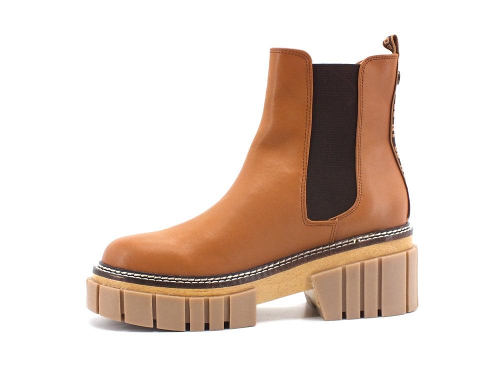 STEVE MADDEN Hailstorm Polacco Elastici Stivaletto Tan HAIL03S1 - Sandrini Calzature e Abbigliamento