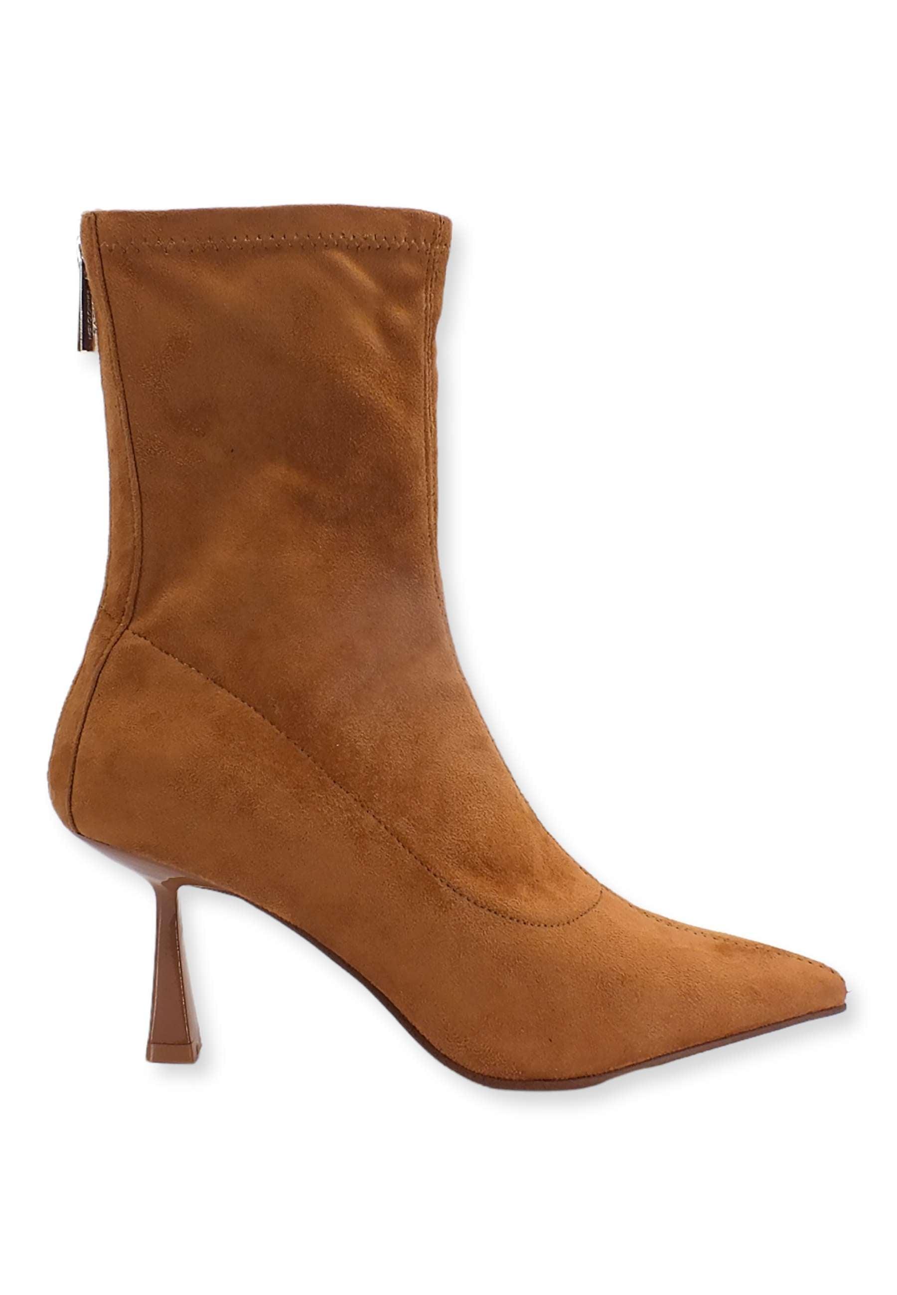 STEVE MADDEN Janet Stivaletto Tacco Marrone Cognac JANE15S1 - Sandrini Calzature e Abbigliamento