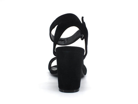 STEVE MADDEN Malia Sandalo Tacco Suede Black MALI03S1 - Sandrini Calzature e Abbigliamento