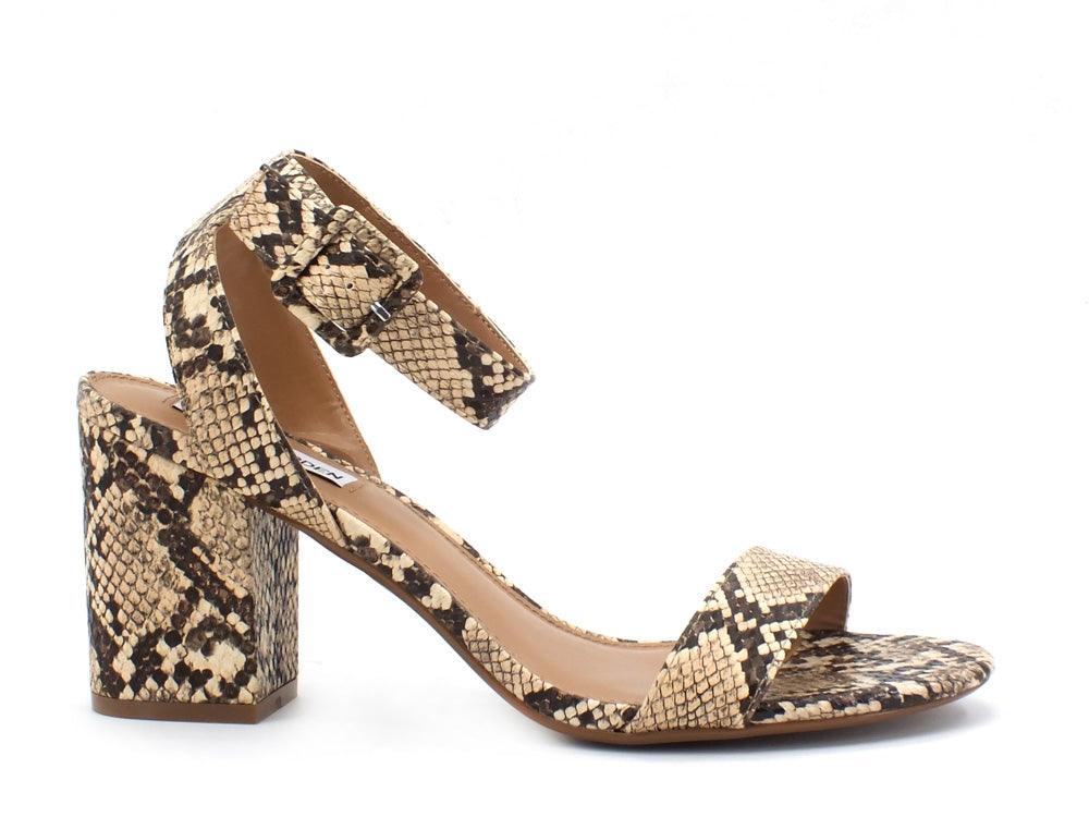 STEVE MADDEN Malia Tan Snake MALI03S1 - Sandrini Calzature e Abbigliamento