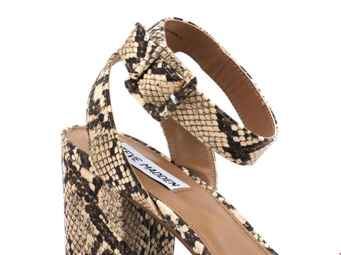 STEVE MADDEN Malia Tan Snake MALI03S1 - Sandrini Calzature e Abbigliamento