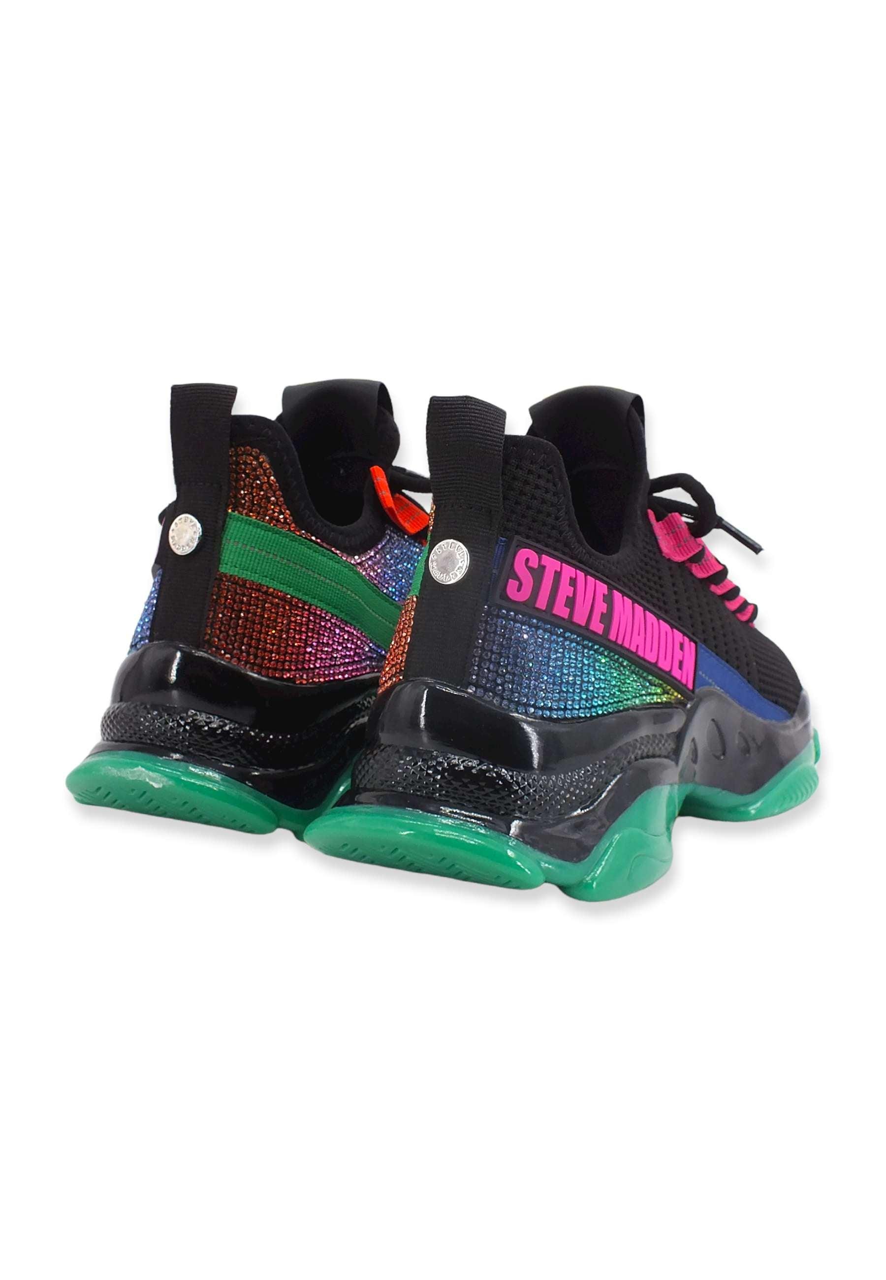 STEVE MADDEN Max-pride Sneaker Fantasia Black Multi MAXP01S1 - Sandrini Calzature e Abbigliamento