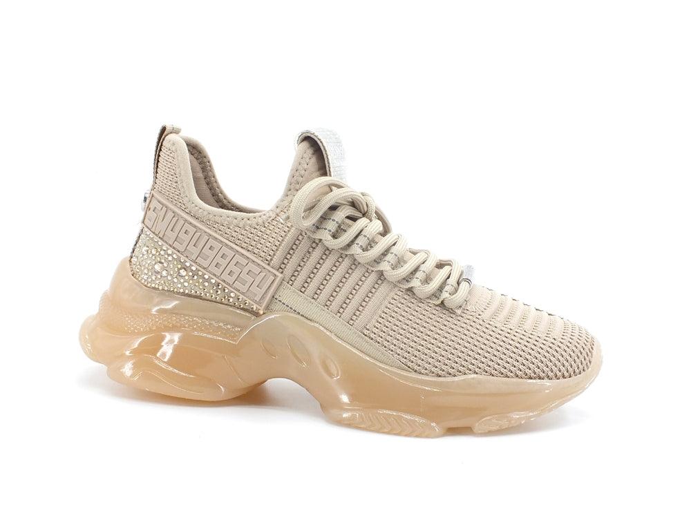 STEVE MADDEN Maxilla-R Sneaker Elastic Strass Blush Multi MAXI09S1 - Sandrini Calzature e Abbigliamento
