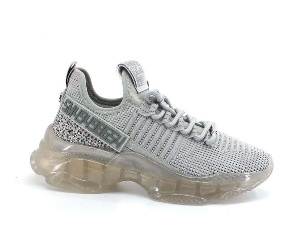 STEVE MADDEN Maxilla-R Sneaker Elastic Tex Strass Grey Multi MAXI09S1 - Sandrini Calzature e Abbigliamento