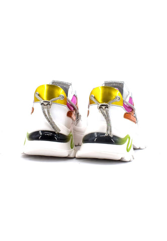 STEVE MADDEN Miracles Sneaker Donna Orange Multicolor MIRA10S1 - Sandrini Calzature e Abbigliamento