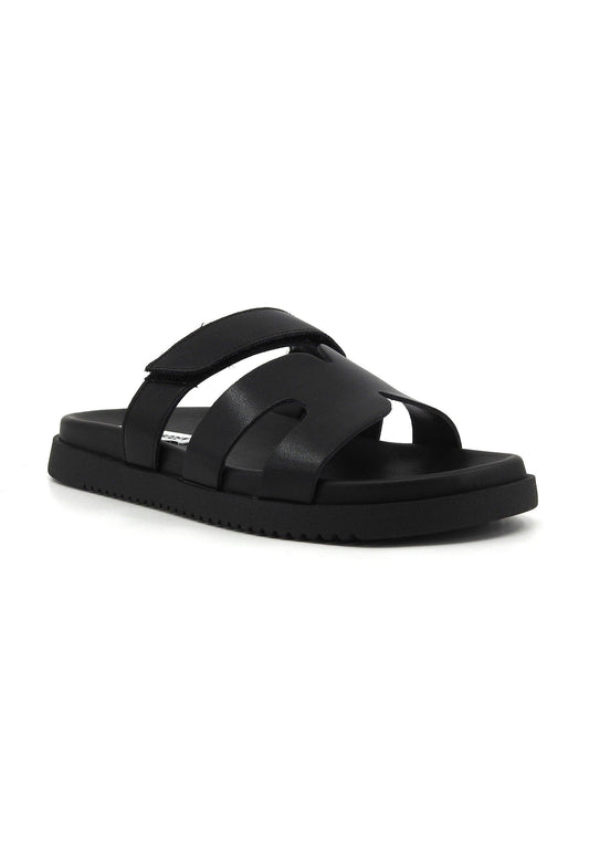 STEVE MADDEN Missile Ciabatta Donna Black MISS07S1 - Sandrini Calzature e Abbigliamento