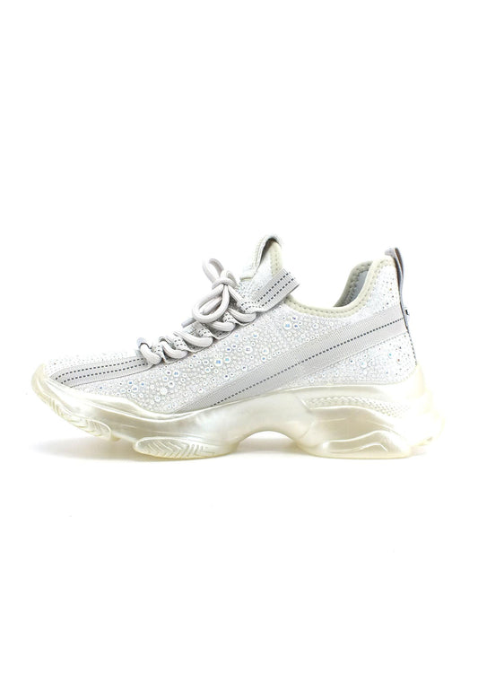 STEVE MADDEN Mistica Sneaker Donna Bianco Iridescent MIST05S1 - Sandrini Calzature e Abbigliamento