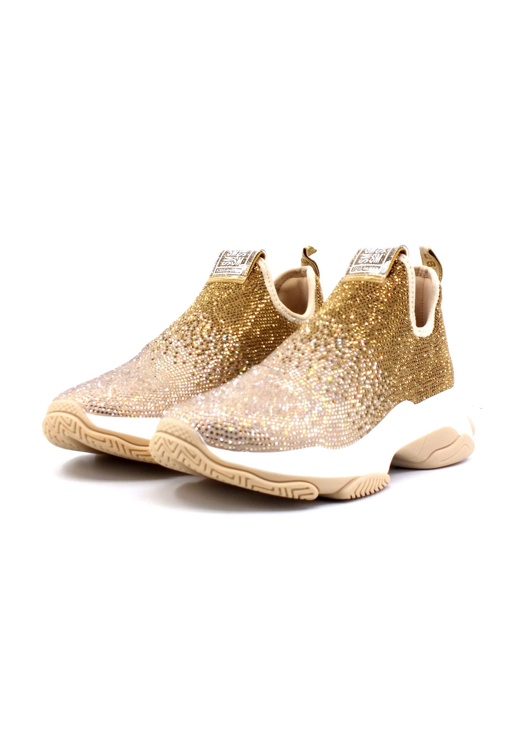 STEVE MADDEN Mythical Sneaker Donna Gold MYTH03S1 - Sandrini Calzature e Abbigliamento