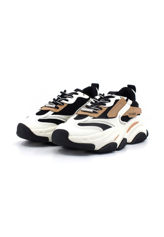 STEVE MADDEN Possession Sneaker Donna Black Tan POSS03S1 - Sandrini Calzature e Abbigliamento