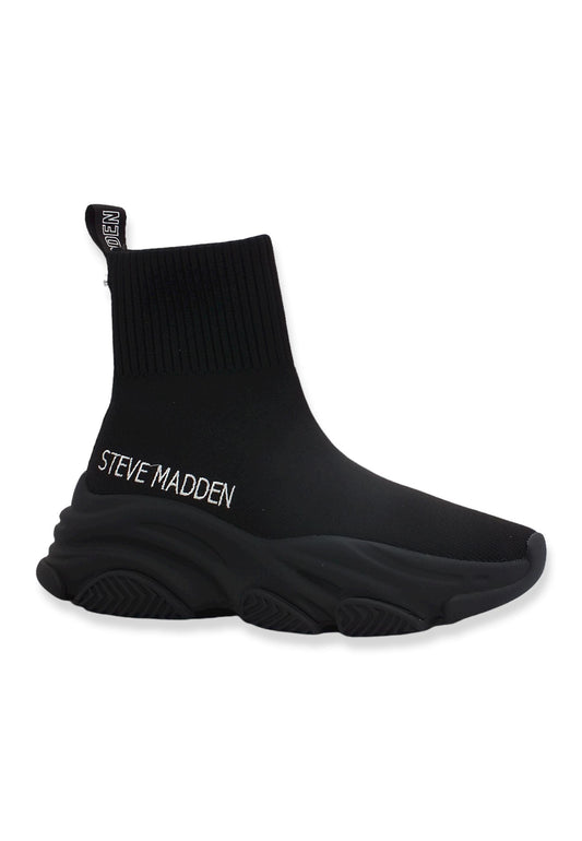 STEVE MADDEN Prodigy Sneaker Calzino Donna Black PROD01S1 - Sandrini Calzature e Abbigliamento