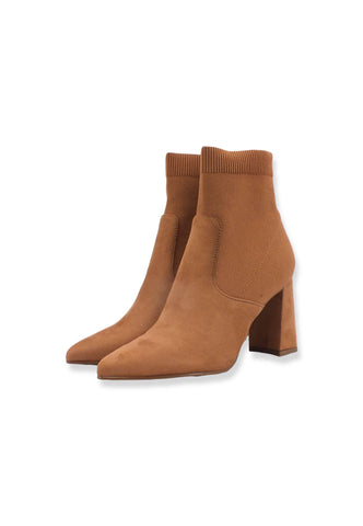 STEVE MADDEN Ramp Up Stivaletto Tacco Largo Donna Marrone Taupe RAMP05S1 - Sandrini Calzature e Abbigliamento