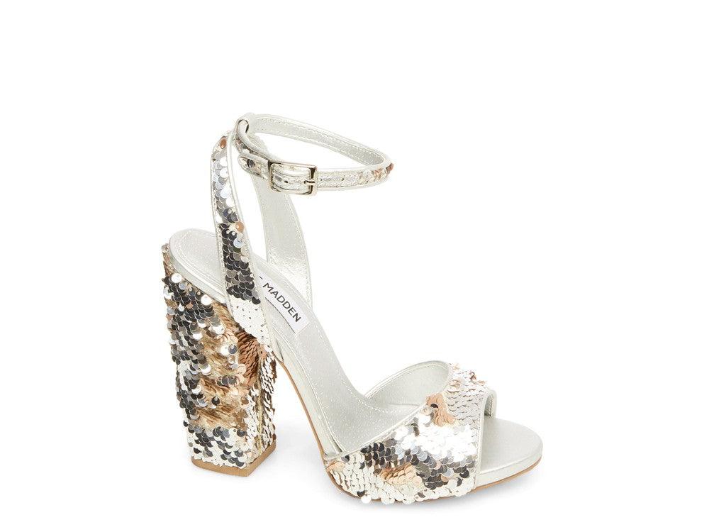 STEVE MADDEN Silver RITZY - Sandrini Calzature e Abbigliamento