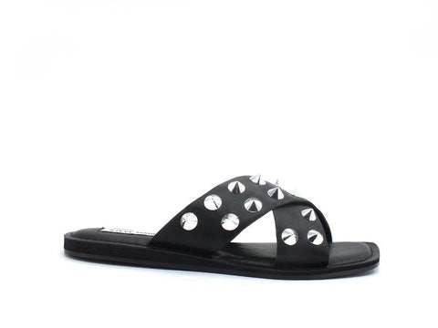 STEVE MADDEN Spikey Ciabatta Borchie Black SPIK02S1 - Sandrini Calzature e Abbigliamento