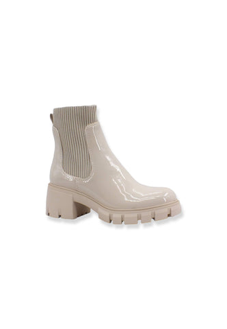 STEVE MADDEN Stivaletto Polacco Donna Beige Bone Patt HUTC01S1 - Sandrini Calzature e Abbigliamento