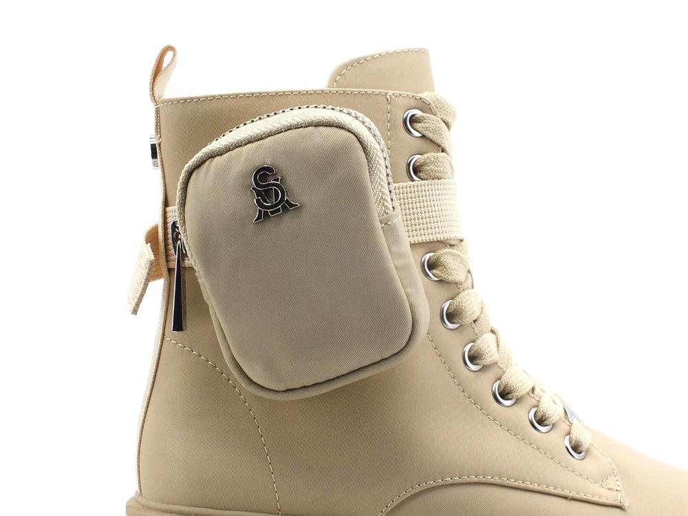 STEVE MADDEN Tanker-P Anfibio Combact Sand TANK04S1 - Sandrini Calzature e Abbigliamento