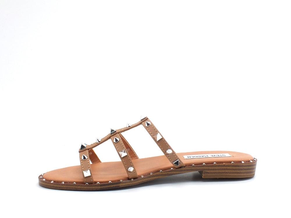 STEVE MADDEN Tatyana Ciabatta Borchie Tan TATY02S1 - Sandrini Calzature e Abbigliamento