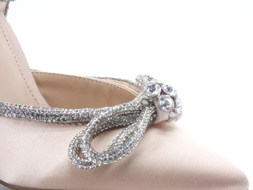 STEVE MADDEN Viable Sandalo Tacco Strass Rosa Blush VIAB01S1 - Sandrini Calzature e Abbigliamento