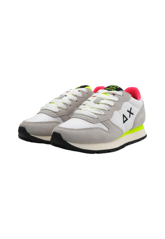 SUN68 Allt Solid Sneaker Donna Bianco Giallo Z34201 - Sandrini Calzature e Abbigliamento