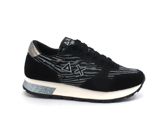 SUN68 Ally Animal Soul Sneaker Lux Animalier Argento Z41204 - Sandrini Calzature e Abbigliamento