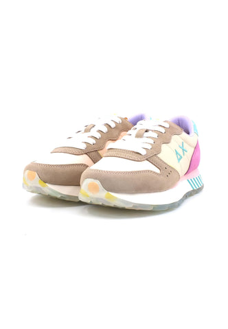 SUN68 Ally Candy Cane Sneaker Donna Bianco Panna Z33205 - Sandrini Calzature e Abbigliamento
