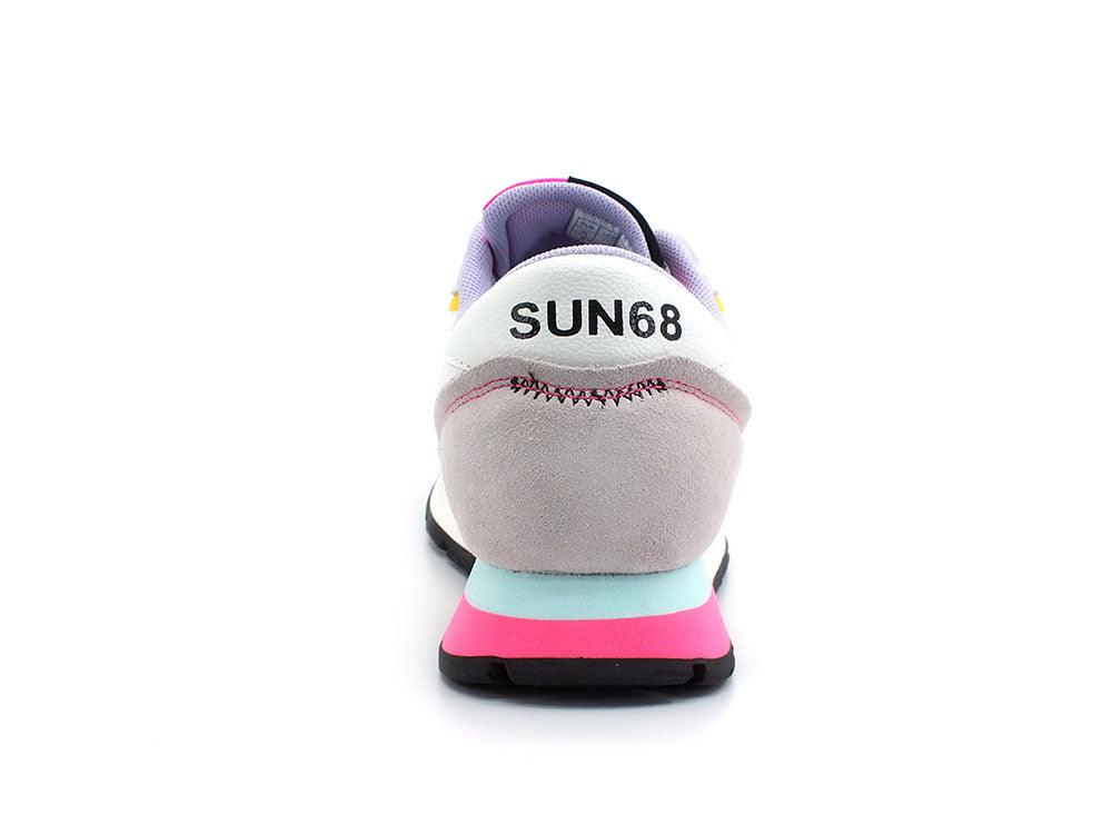 SUN68 Ally Color Explosion Sneaker Bianco Multicolor Z32204 - Sandrini Calzature e Abbigliamento