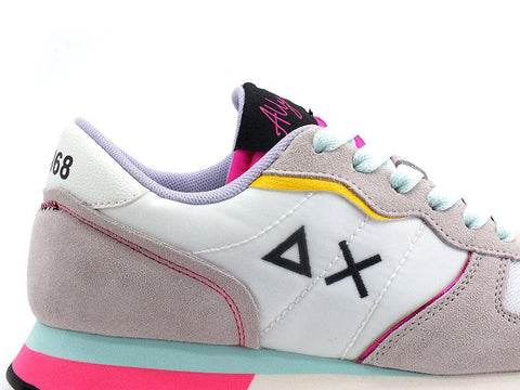 SUN68 Ally Color Explosion Sneaker Bianco Multicolor Z32204 - Sandrini Calzature e Abbigliamento