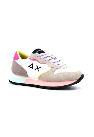 SUN68 Ally Color Explosion Sneaker Donna Bianco Fantasia Z33204 - Sandrini Calzature e Abbigliamento