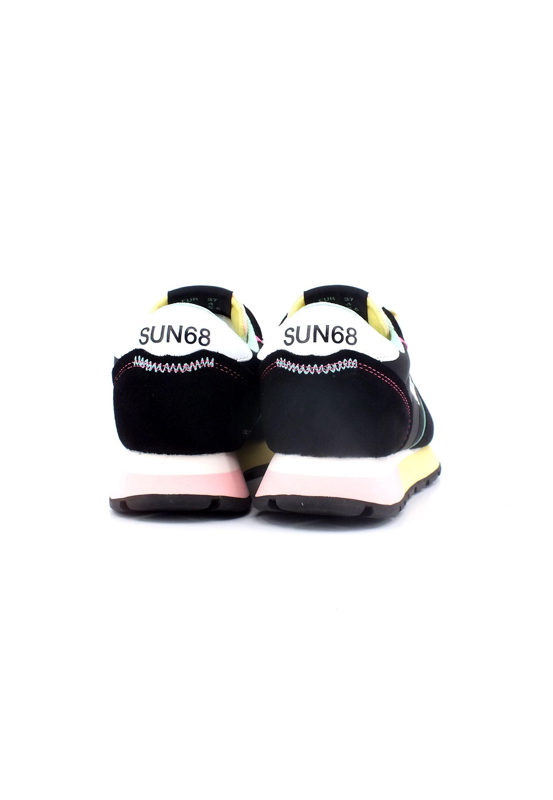 SUN68 Ally Color Explosion Sneaker Donna Nero Z33204 - Sandrini Calzature e Abbigliamento